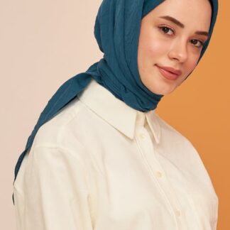 Organic Bambu Eşarp - Petrol - Organic ScarfsOrganic Scarfs