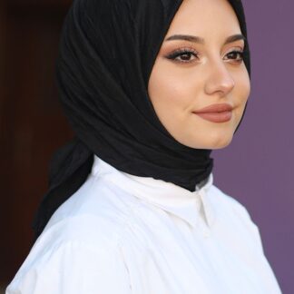 Organic Bambu Eşarp - Siyah - Organic ScarfsOrganic Scarfs