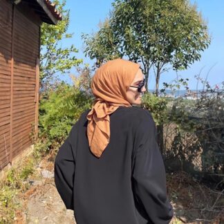 Organic Pamuk Kraş Eşarp - Bakır - Organic ScarfsOrganic Scarfs