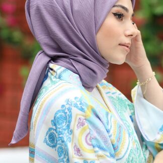 Organic Pamuk Kraş Eşarp - Lavanta - Organic ScarfsOrganic Scarfs