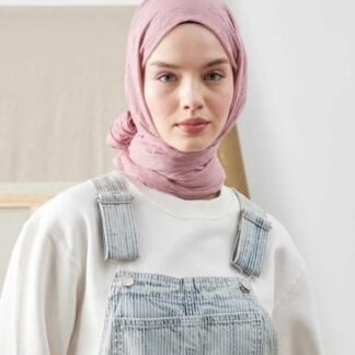 Organic Scarfs Bambu Kraş Şal Modeli - İncir - Organic ScarfsOrganic Scarfs