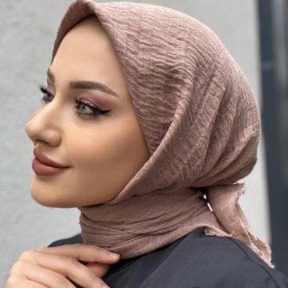 Organic Scarfs Bürümcük Eşarp - Sütlü Kahve - Organic ScarfsOrganic Scarfs