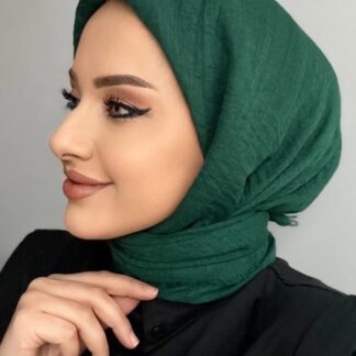 Organic Scarfs Bürümcük Eşarp - Zümrüt - Organic ScarfsOrganic Scarfs