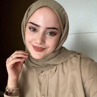 Organic Scarfs Bürümcük Şal Modeli - Bal Köpüğü - Organic ScarfsOrganic Scarfs