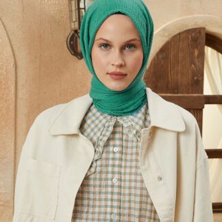 Organic Scarfs Bürümcük Şal Modeli - Kaktüs - Organic ScarfsOrganic Scarfs