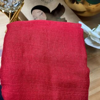 Organic Scarfs Bürümcük Şal Modeli - Kırmızı - Organic ScarfsOrganic Scarfs