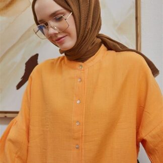 Organic Scarfs Bürümcük Şal Modeli - Yanık Kahve - Organic ScarfsOrganic Scarfs