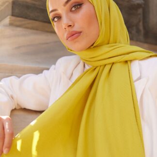 Organic Scarfs Pamuk Kraş Cazz Şal Modeli - Güne Bakan - Organic ScarfsOrganic Scarfs