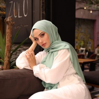 Organic Scarfs Pamuk Kraş Cazz Şal Modeli - Okyanus - Organic ScarfsOrganic Scarfs