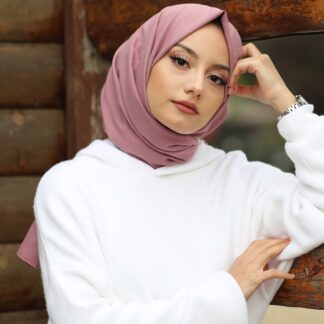 Organic Scarfs Pamuk Kraş Cazz Şal Modeli - Şeftali - Organic ScarfsOrganic Scarfs