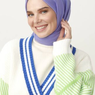 Organic Scarfs Pamuk Kraş Cazz Şal Modeli - Very Peryy - Organic ScarfsOrganic Scarfs