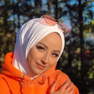 Organic Scarfs Tesettür Penye Şal Hijap Modeli - Ekru - Organic ScarfsOrganic Scarfs