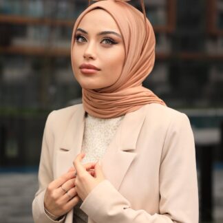 Organic Scarfs Tesettür Penye Şal Hijap Modeli - Rose - Organic ScarfsOrganic Scarfs