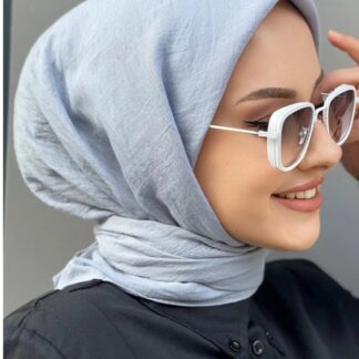 Organik Pamuk Soft Eşarp - Gri - Organic ScarfsOrganic Scarfs