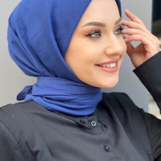 Organik Pamuk Soft Eşarp - İndigo - Organic ScarfsOrganic Scarfs