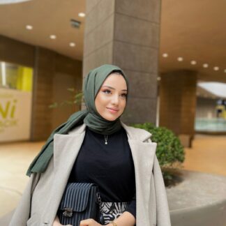 Oxygen His Serisi Pamuk Şal - Kına Yeşili - Organic ScarfsOrganic Scarfs