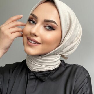 Pamuk Kraş Soft Eşarp - Deniz Kabuğu - Organic ScarfsOrganic Scarfs