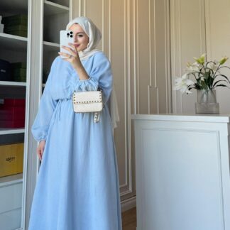 Perla Elbise L100200 - Mavi