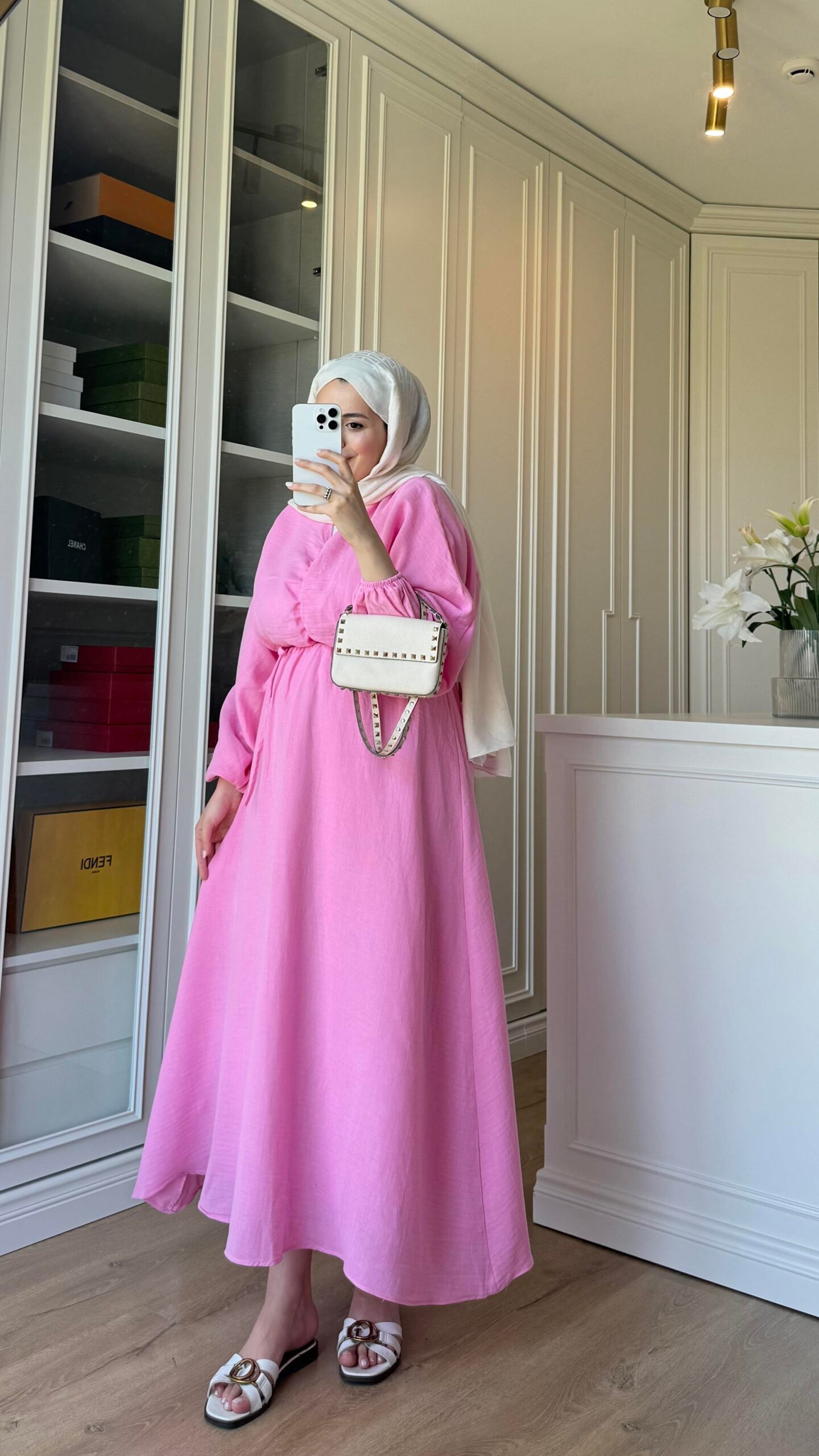 Perla Elbise L100200 - Pembe