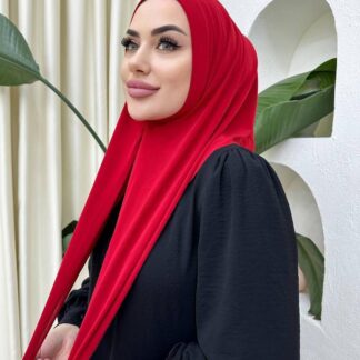 Pratik Hazır Eşarp - Kırmızı - Organic ScarfsOrganic Scarfs
