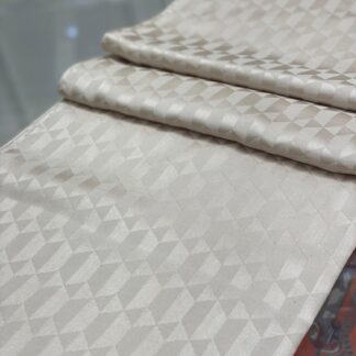 Qoza Desen İpeksi Jakar Şal - Bej - Organic ScarfsOrganic Scarfs