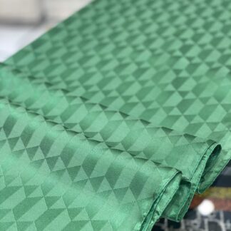 Qoza Desen İpeksi Jakar Şal - Çay Ağacı - Organic ScarfsOrganic Scarfs