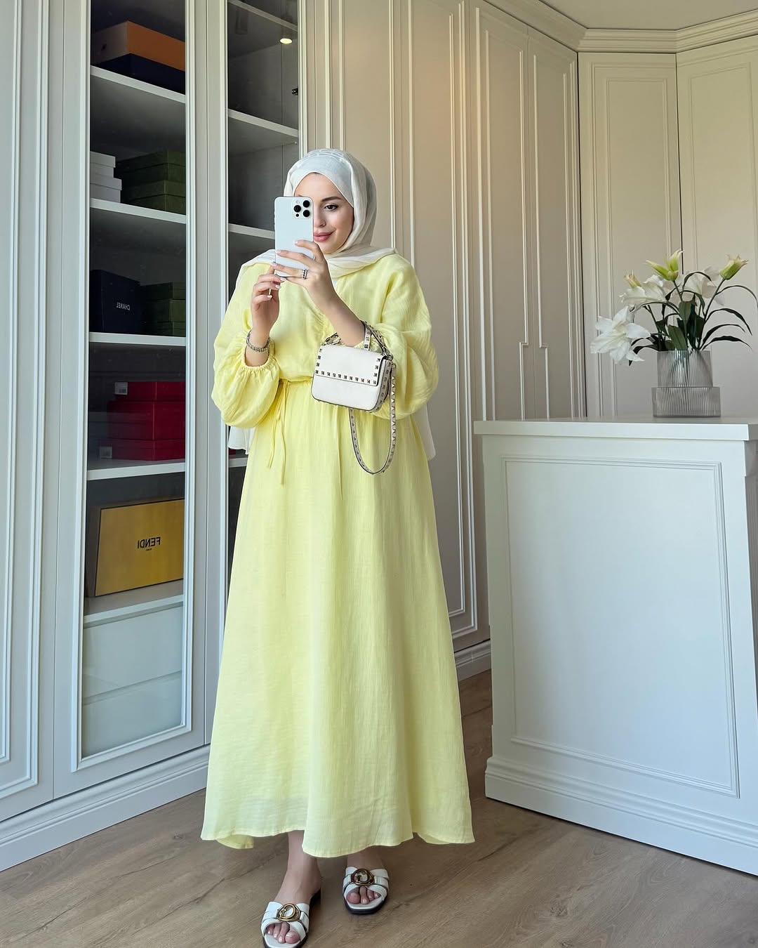 Perla Elbise L100200 - Sarı