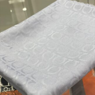 Salvatore İpeksi Jakar Şal - Gri - Organic ScarfsOrganic Scarfs