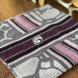 ŞERİTLİ MERMER DESEN MİO CAZZ EŞARP - BORDO - PUDRA - Organic ScarfsOrganic Scarfs