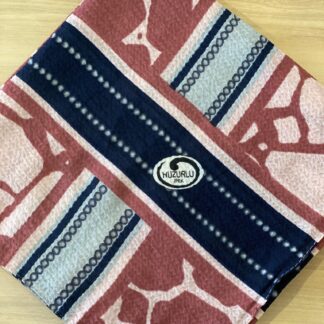 Şeritli Mermer Desen Mio Cazz Eşarp - Gül Kurusu - Organic ScarfsOrganic Scarfs