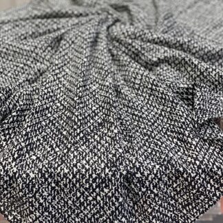 Siyah Beyaz Eşarp - Alaca - Organic ScarfsOrganic Scarfs