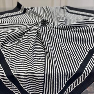 Siyah Beyaz Eşarp - Organic ScarfsOrganic Scarfs