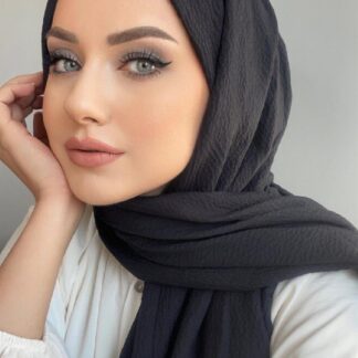 Pamuk Naturel Şal 49971 - Siyah