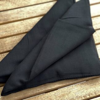 SİYAH PAMUKLU İÇ TÜLBENT - Organic ScarfsOrganic Scarfs