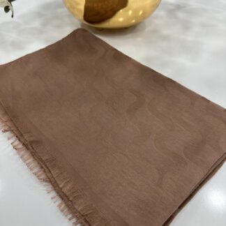 Su Yolu Pamuk Jakar Şal - Mocha - Organic ScarfsOrganic Scarfs