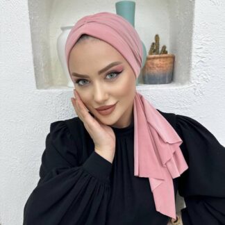Tasarım Dubai Bone Şal - Pembe - Organic ScarfsOrganic Scarfs
