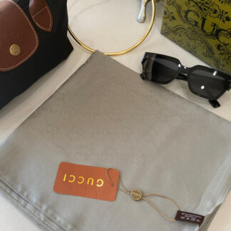 İthal Gucci Eşarp 44113 - Füme