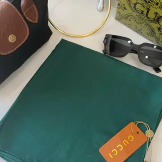 İthal Gucci Eşarp 44113 - Zümrüt
