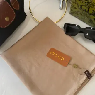 İthal Gucci Eşarp 44113 - Çikolata
