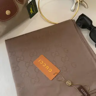 İthal Gucci Eşarp 44113 - Mocha