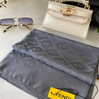 İthal Fendi Eşarp 44115 - Antrasit