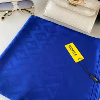 İthal Fendi Eşarp 44115 - Saks