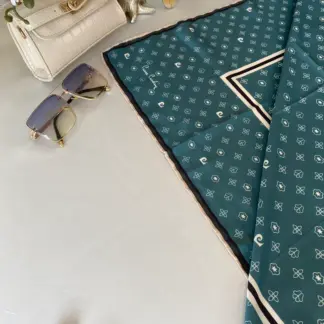 Pier Cardin Twill Eşarp 44132 - Turkuaz