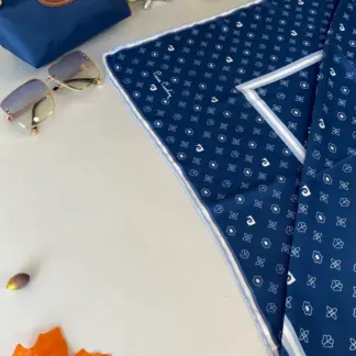 Pier Cardin Twill Eşarp 44132 - Lacivert