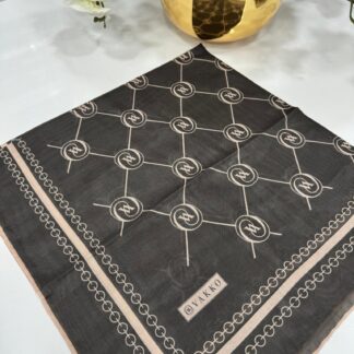 Vakko Bahar Esintisi Pamuk Eşarp - Bademi - Organic ScarfsOrganic Scarfs