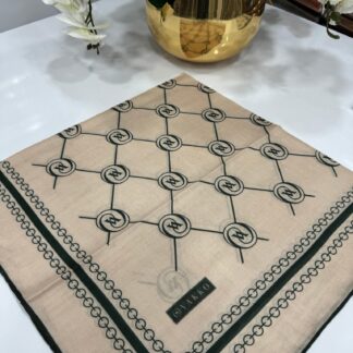 Vakko Bahar Esintisi Pamuk Eşarp - Yeşil - Organic ScarfsOrganic Scarfs