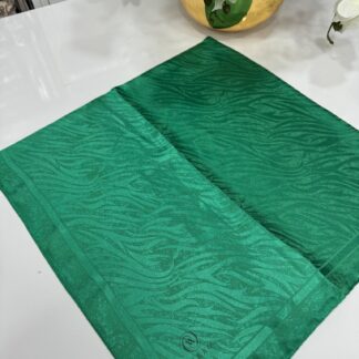 Vakko Dalga Desen İpeksi Eşarp - Benetton - Organic ScarfsOrganic Scarfs