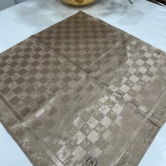 Vakko Dama Desen Eşarp - Vizon - Organic ScarfsOrganic Scarfs