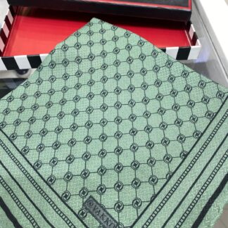 Vakko Desen Keten İpek Eşarp - Yeşil - Organic ScarfsOrganic Scarfs