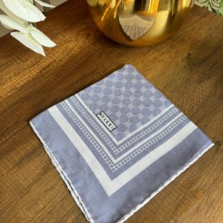 Vakko Desen Pamuk Soft Eşarp - Lavanta - Organic ScarfsOrganic Scarfs